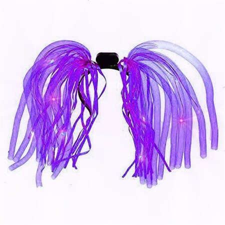 Endless Games Purple LED Noodle Headband Flashing Dreads EN3333815